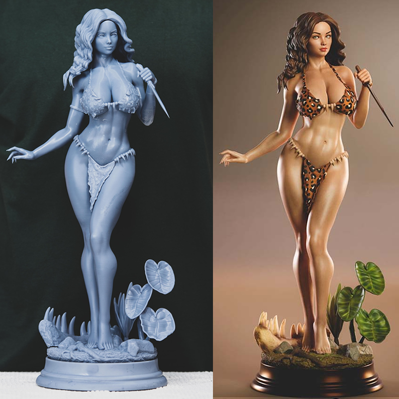 3D Printing Character - 3 стиля, персонаж Origi 6083, пещерная