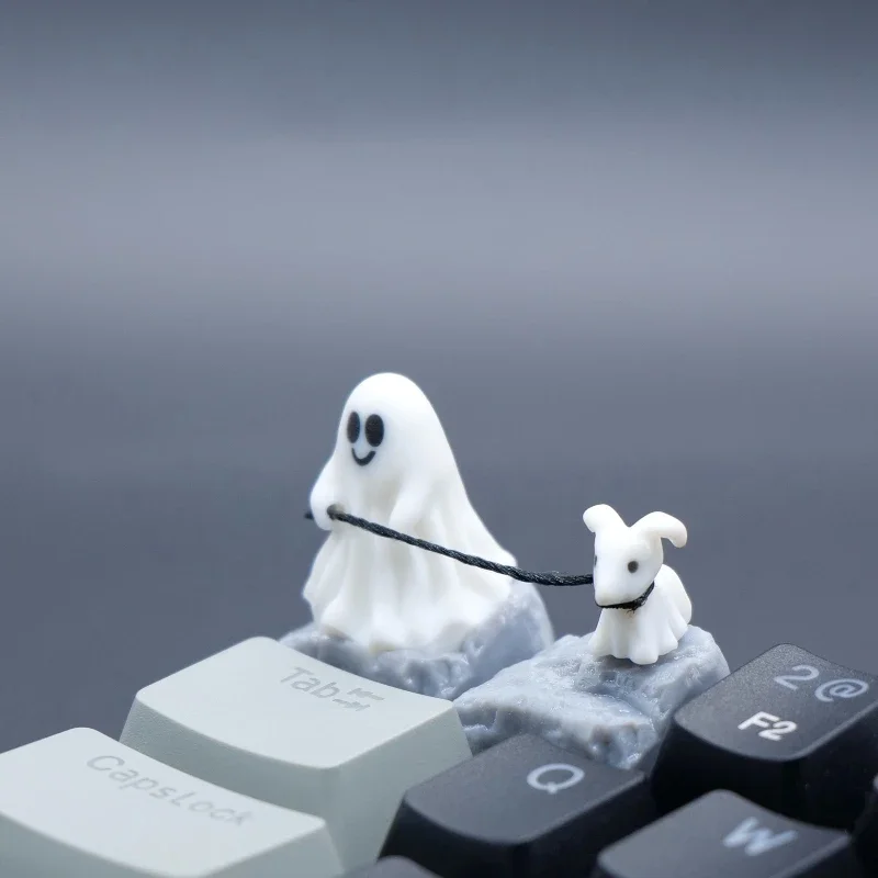 3D Printing Ultem - Смола Keycap Ghost Puppy, индивидуальный 3D-принт,
