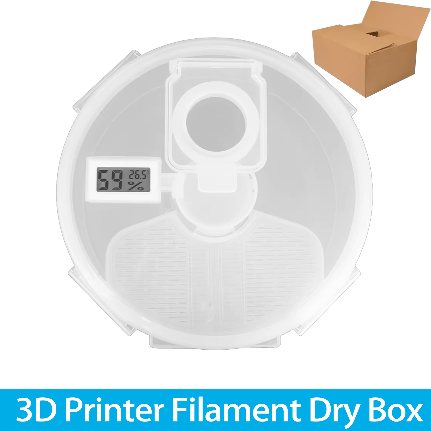 3D Printing Nylon Filament - Коробка для 1 кг PLA-филамента для