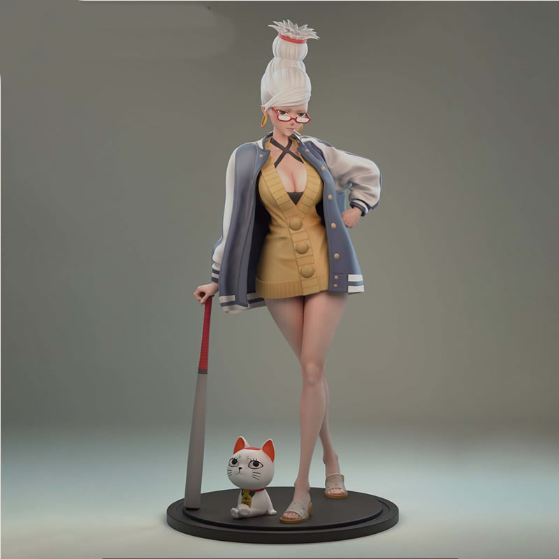 3D Printing Character - 2 стиля игрового персонажа 6076 Seiko