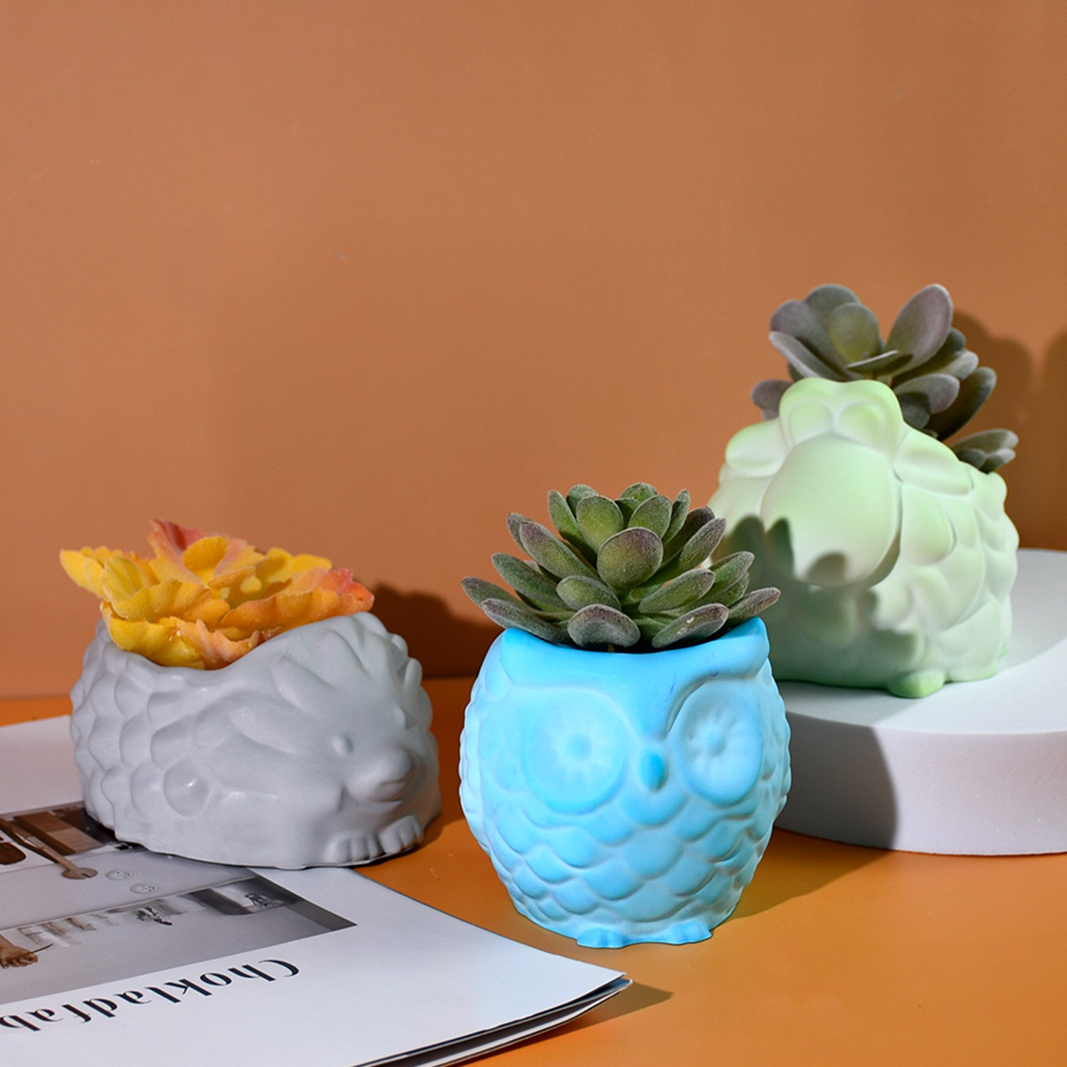 3D цветочный горшок с животным – обзор и цена 3D Printing Vase