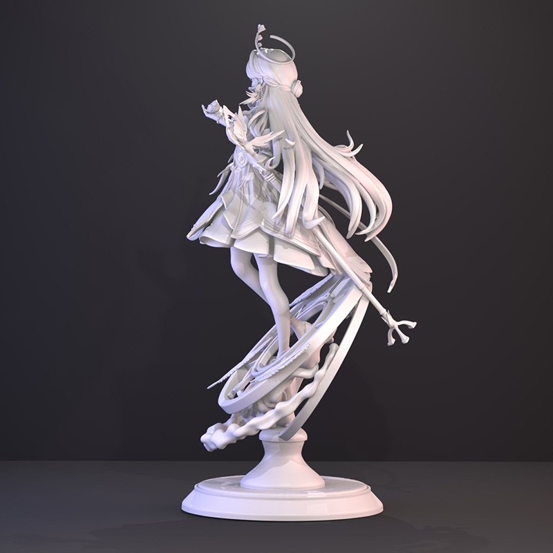 Неокрашенная 3D-печатная фигур – обзор и цена 3D Printing Character