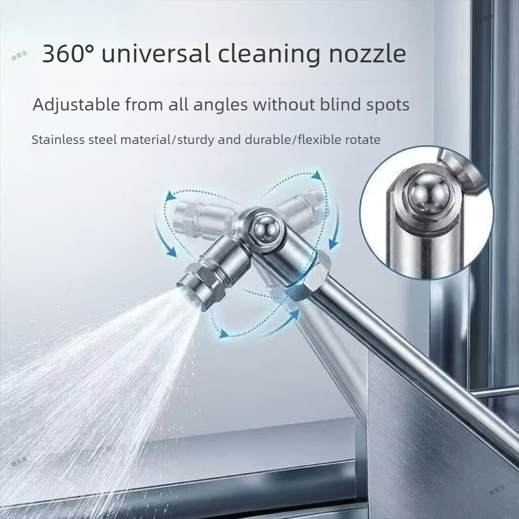 Поворотная на 360° насадка для – обзор и цена Nozzle Cleaning Kit