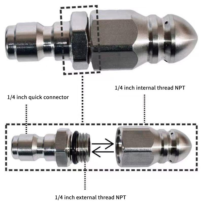 Новая насадка для водяного рас – обзор и цена Nozzle Cleaning Kit