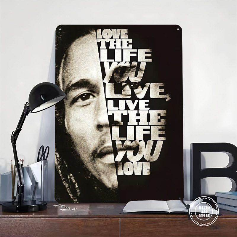 Плакат с цитатами Боба Марли,  – обзор и цена 3D Printing Quotes