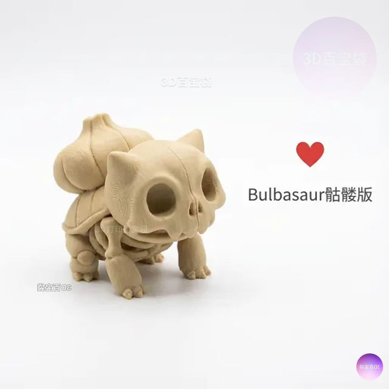 3D-печатная модель скелета пок – обзор и цена 3D Printing Character