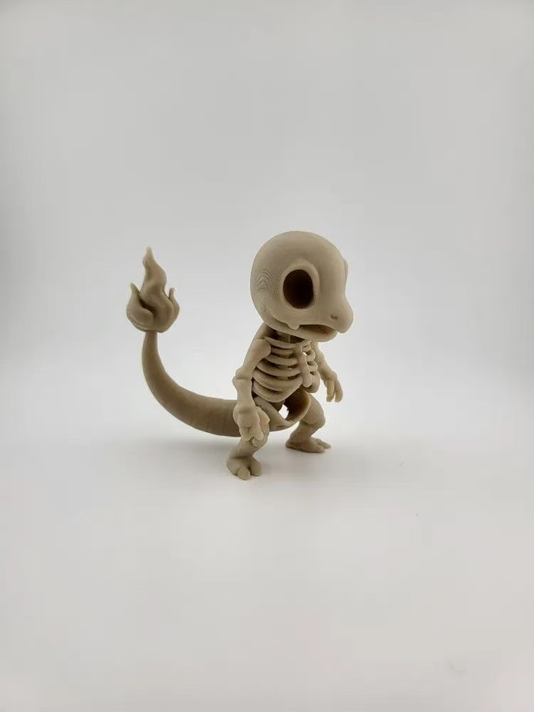 3D-печатная модель скелета пок – обзор и цена 3D Printing Character